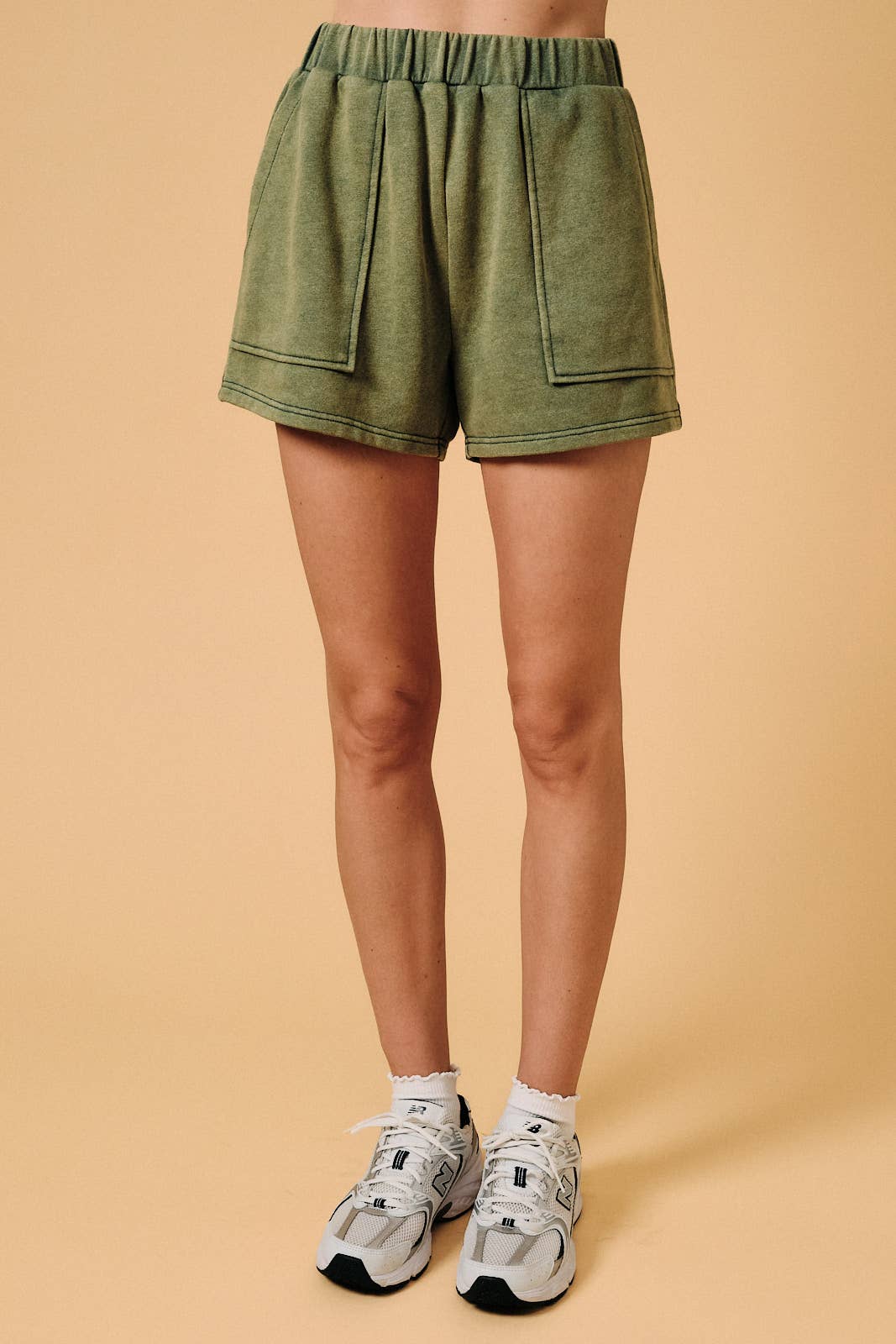 *PRE-ORDER* Mineral Washed French Terry Shorts