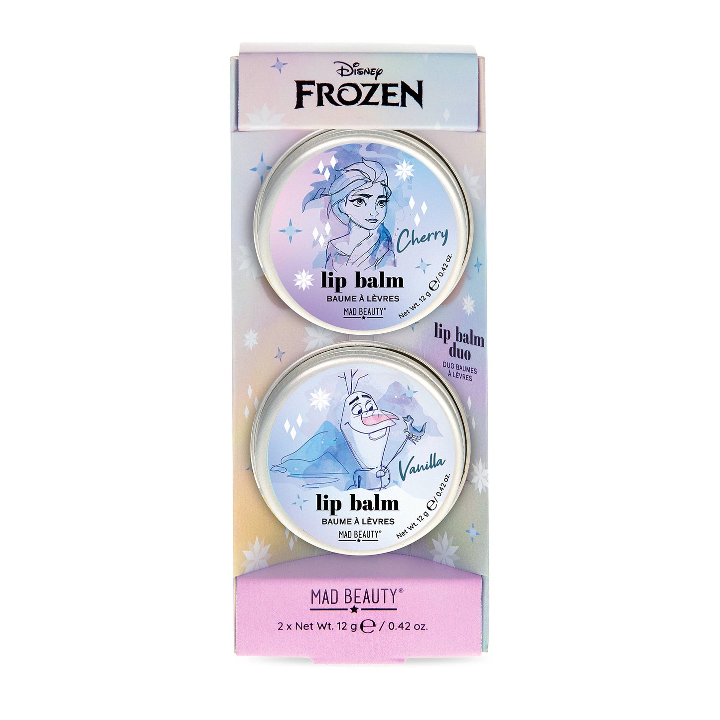 Mad Beauty Disney Frozen Lip Balm Duo