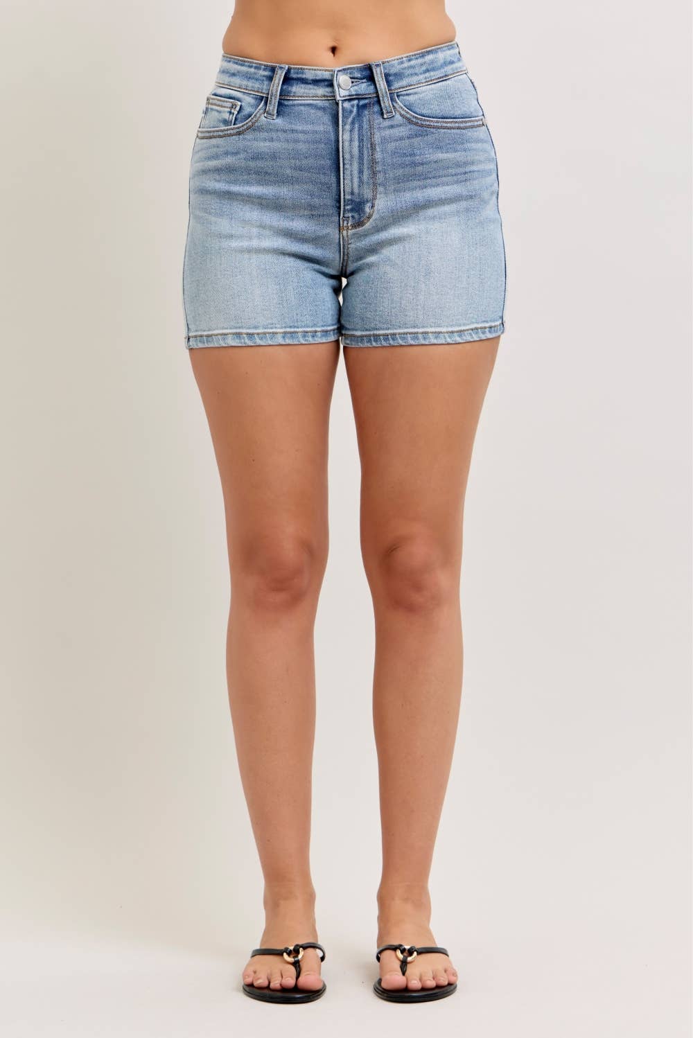 Just Blue HW Slim Short: MD