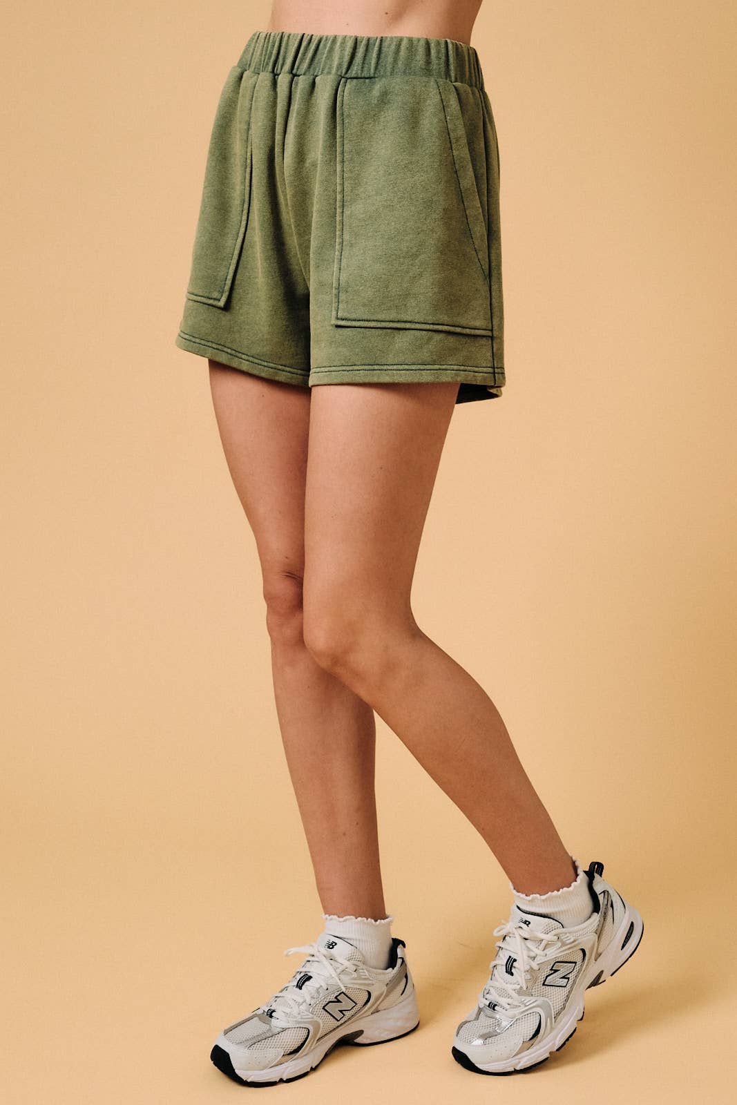 *PRE-ORDER* Mineral Washed French Terry Shorts