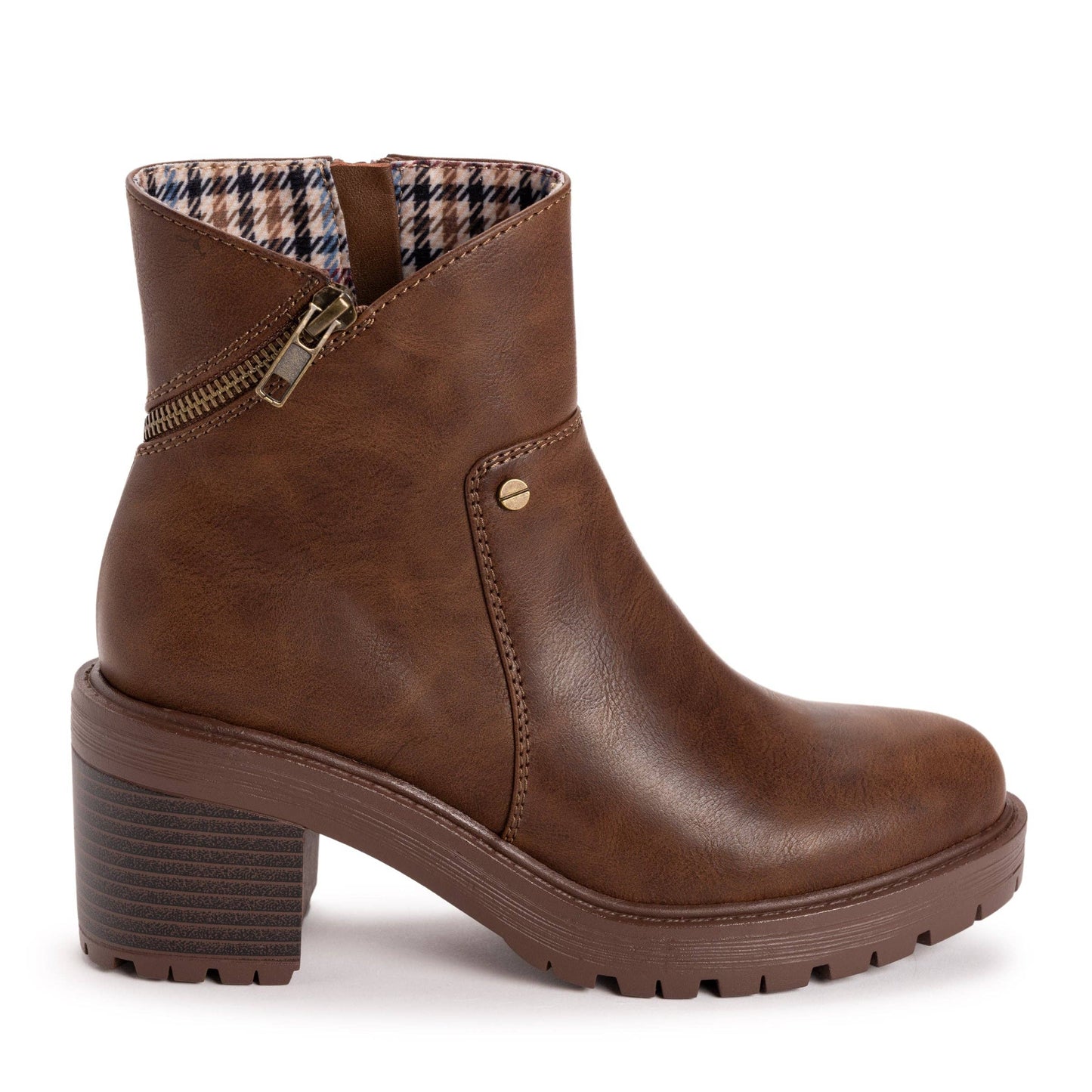 Muk Luks Women's Lucy Lucia Boot: Brown