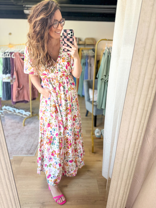 Isabela Floral Maxi Dress
