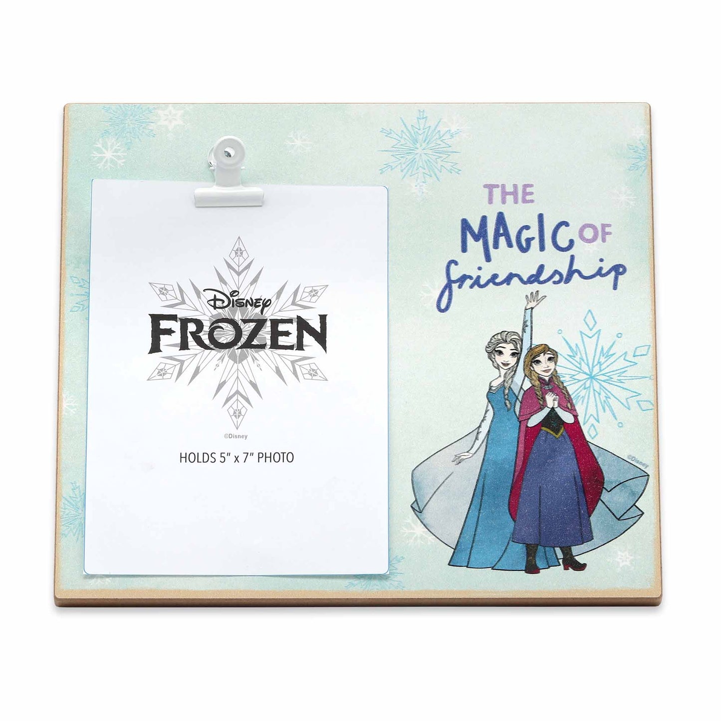 Disney Frozen Elsa & Anna Magic Of Friendship Photo Frame: Wood