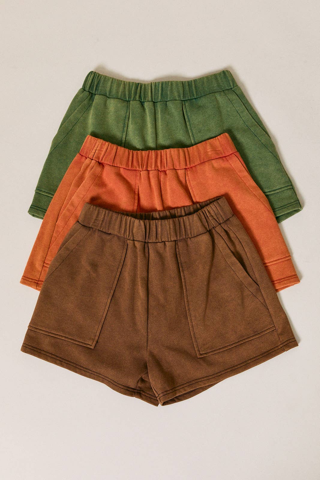 *PRE-ORDER* Mineral Washed French Terry Shorts