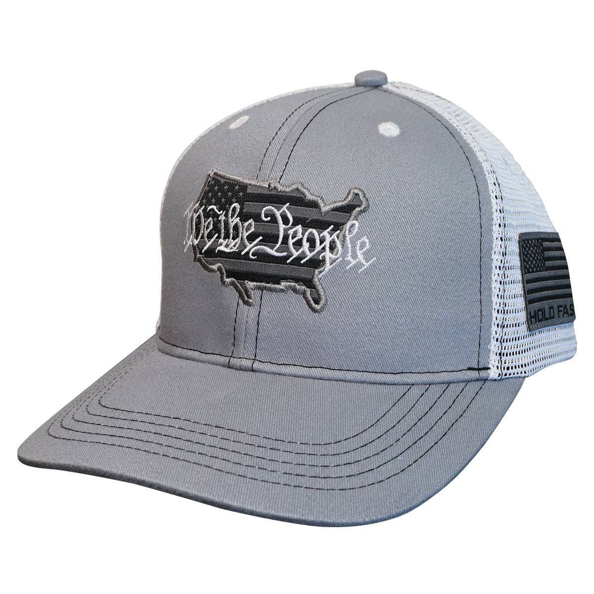 HOLD FAST Mens Cap We The People: Light Grey / One Size Fits Most