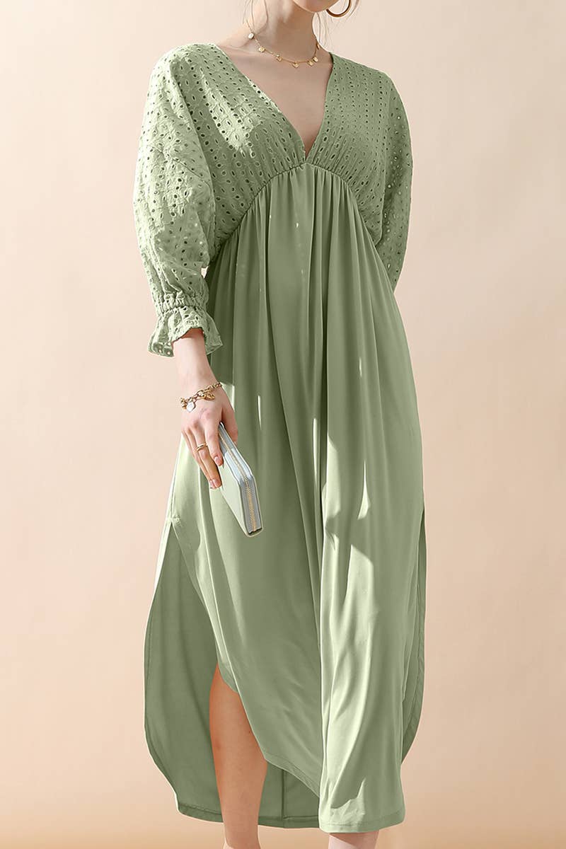 Danielle Springtime Dress : Sage