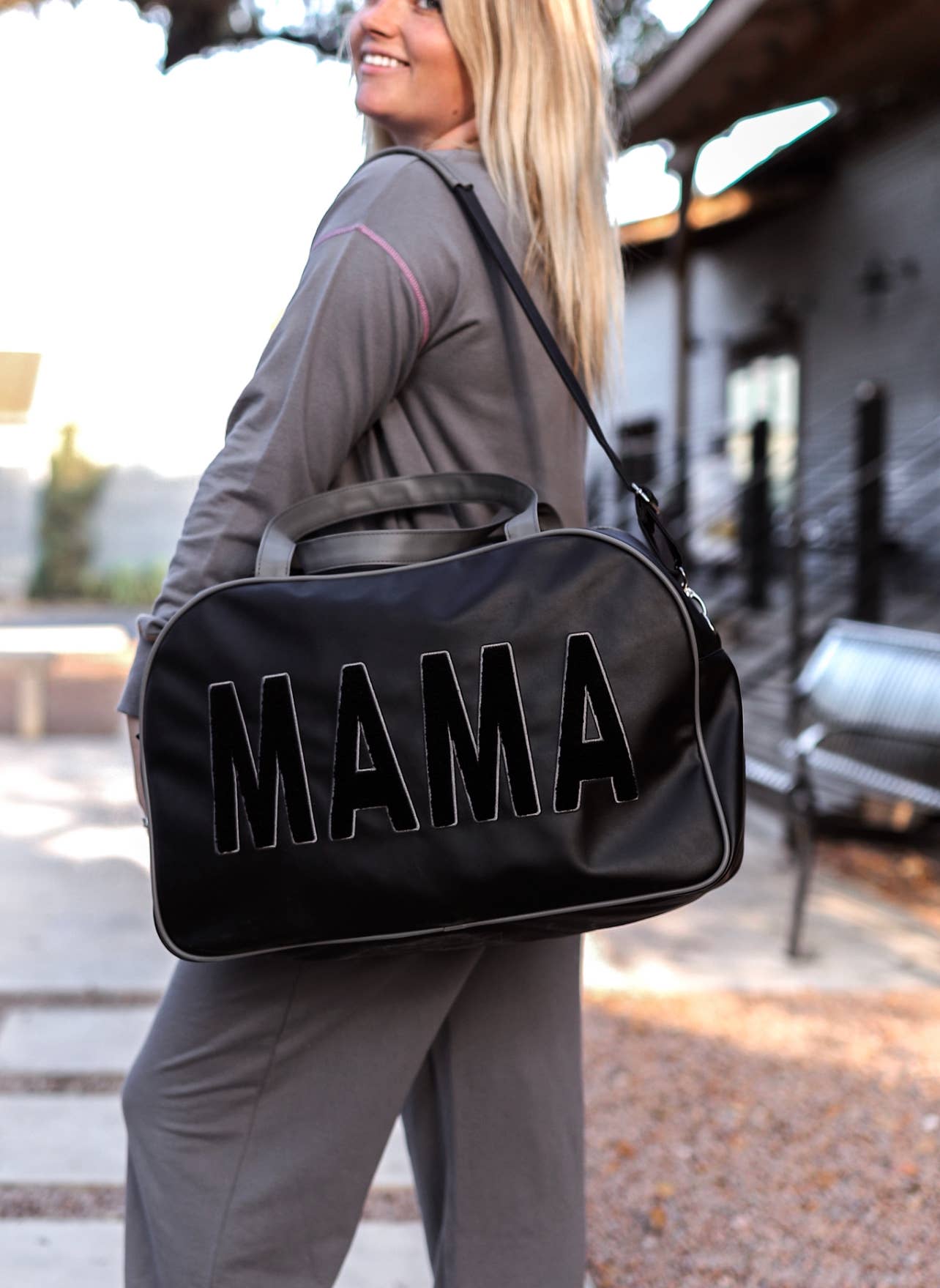 Duffle Bag - MAMA (Midnight)