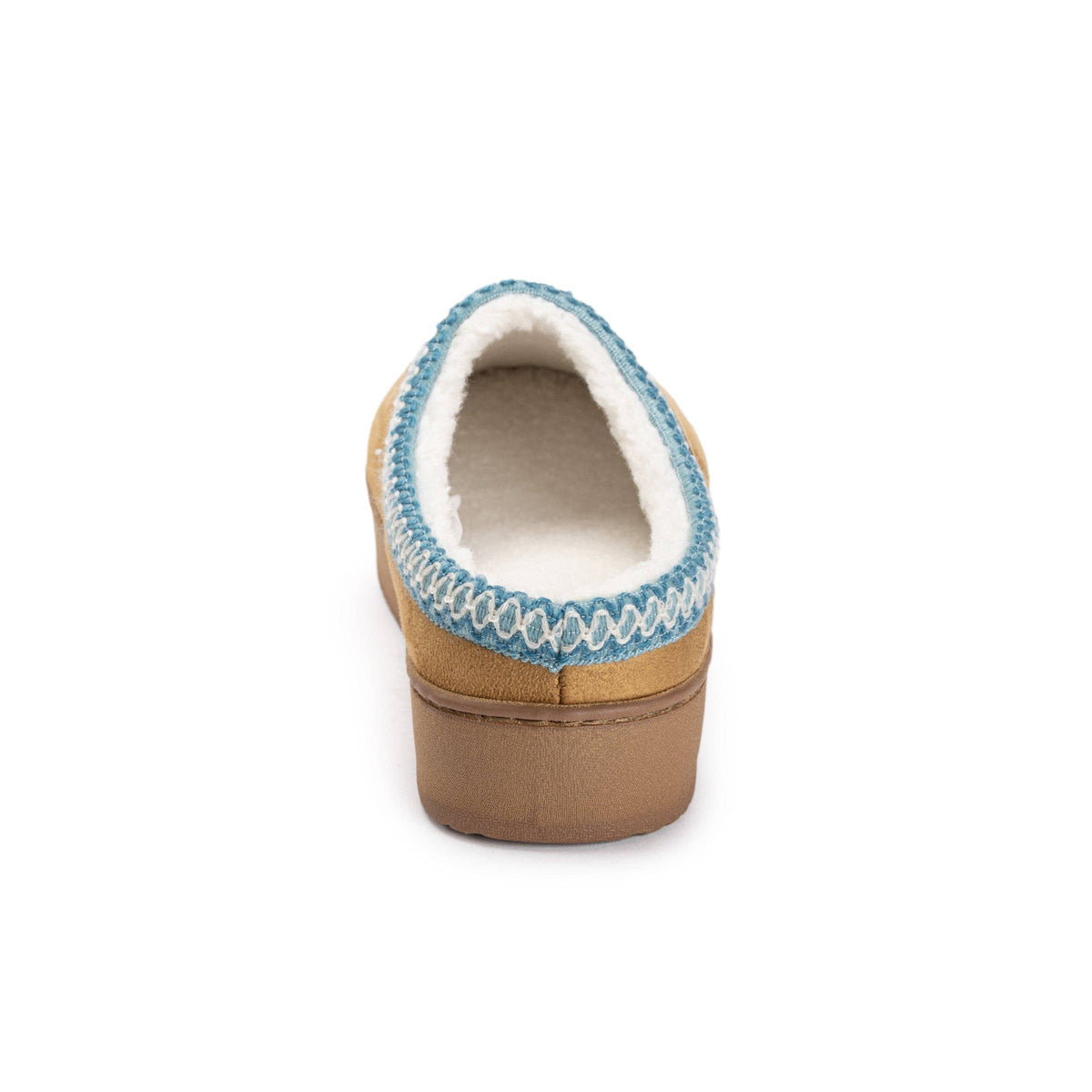 MUK LUKS Women's Cressida Platform Clog Slippers: Chestnut