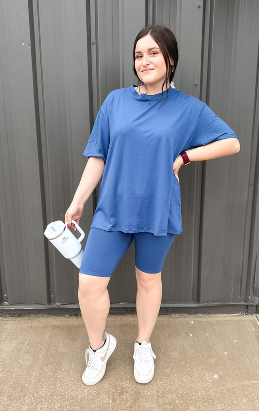 On The Go Biker Set: Blue Haze