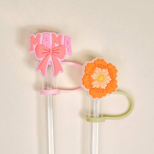 Straw Topper Set–Made for Mama