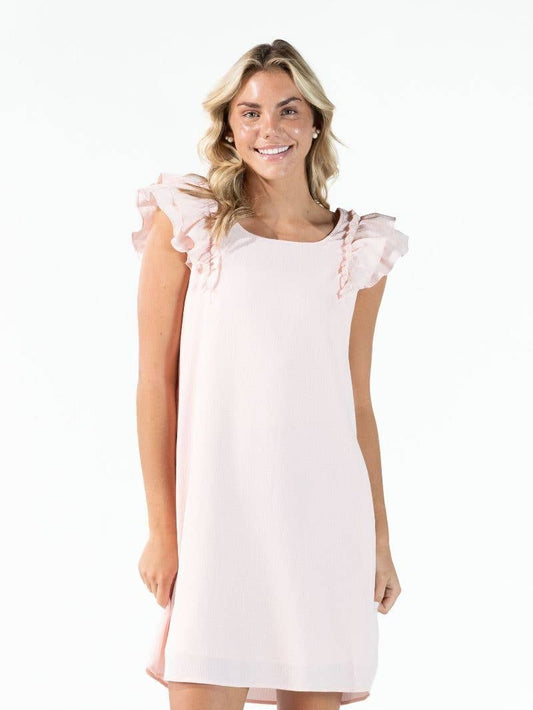 Simply Southern Coquette Dress - PINK