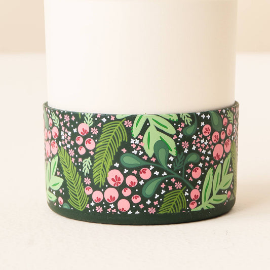 Tumbler Silicone Boot-Jolly Sprig Green