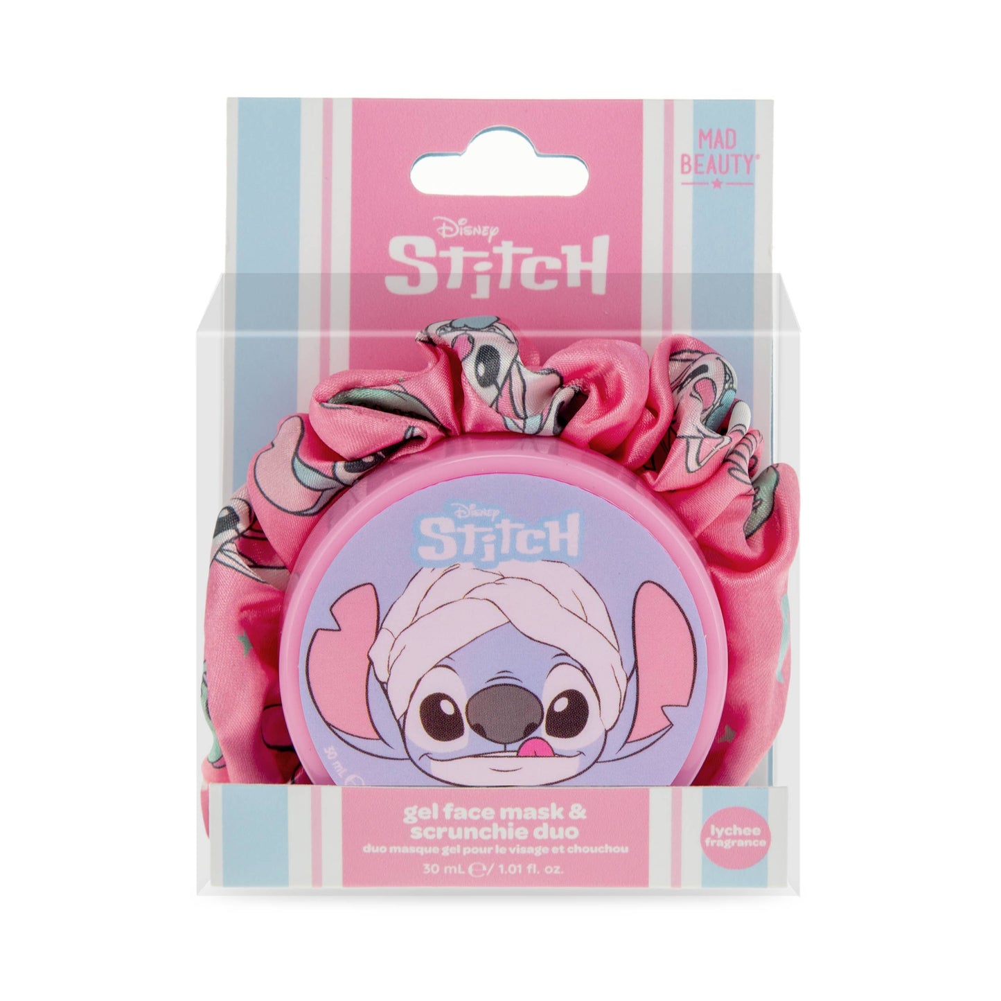 Stitch Pamper Gel Mask & Scrunchie Gift Set