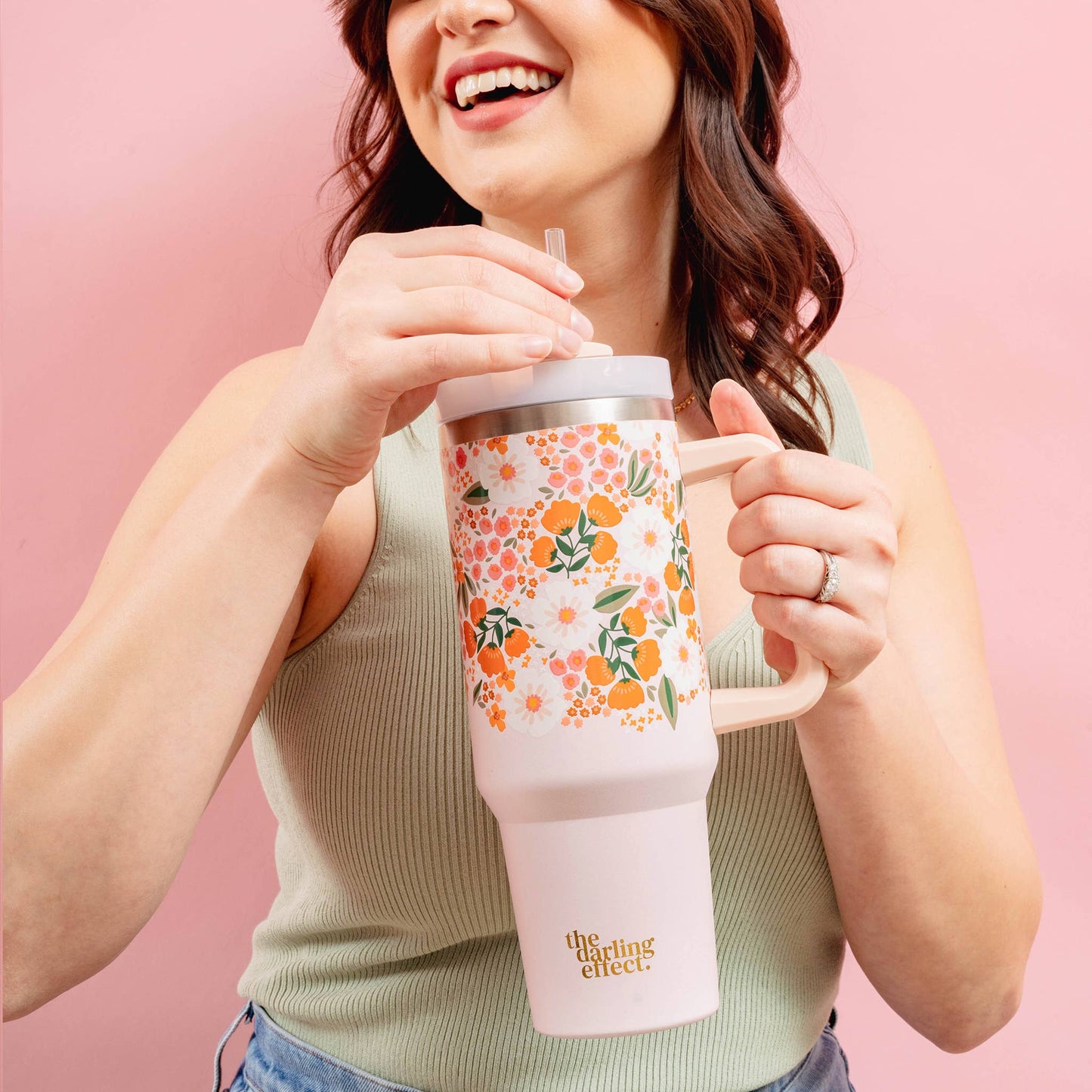 Take Me Everywhere Tumbler - Sweet Meadow • 40oz