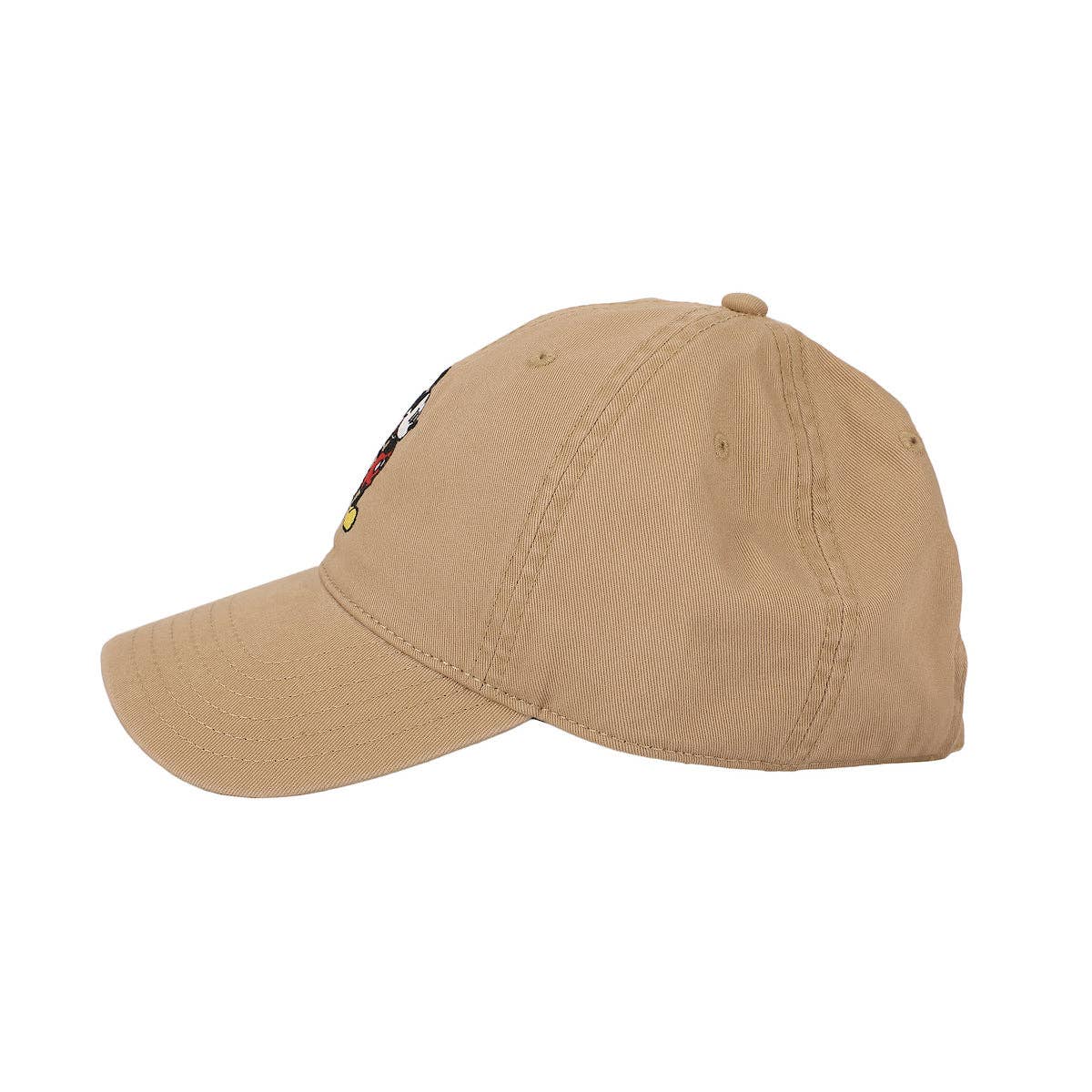 Disney Mickey Mouse Character Art Brown Unstructured Baseball Cap