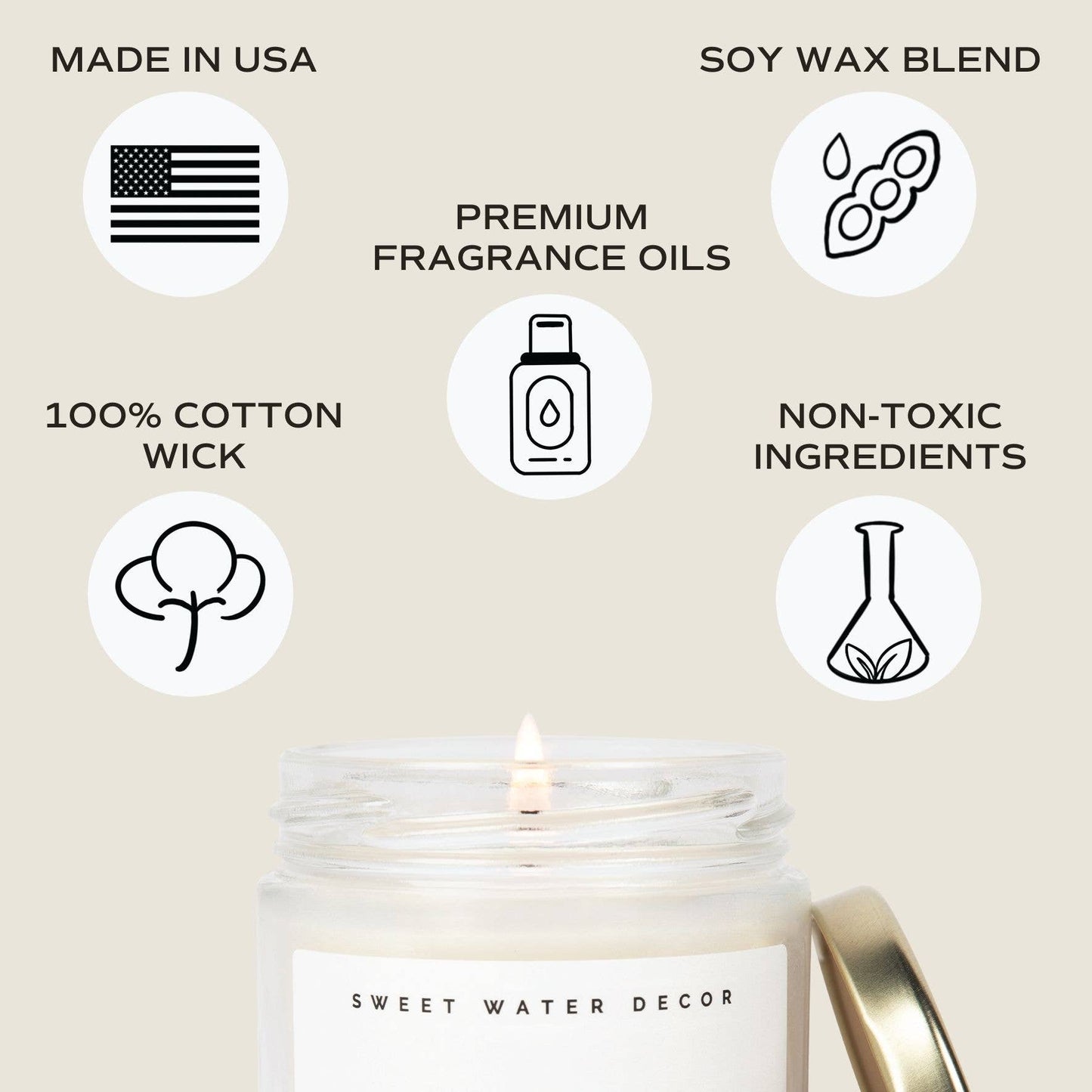 Best Mom Ever! 9 oz Soy Candle - Home Decor & Gifts