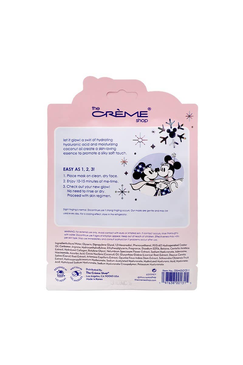 TCS DSM00131 Disney Wonderful Glow 3 Sheet Facial Mask