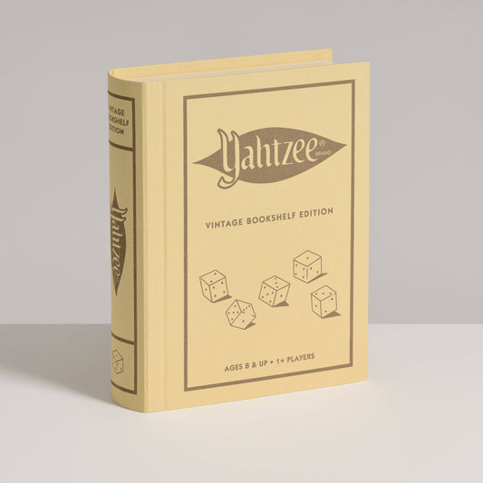 Yahtzee Vintage Bookshelf Edition