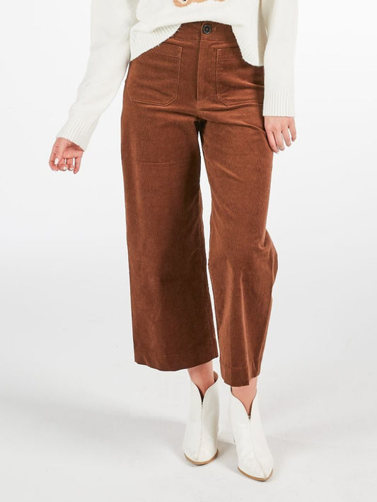 Simply Southern Corduroy Pants - Mocha