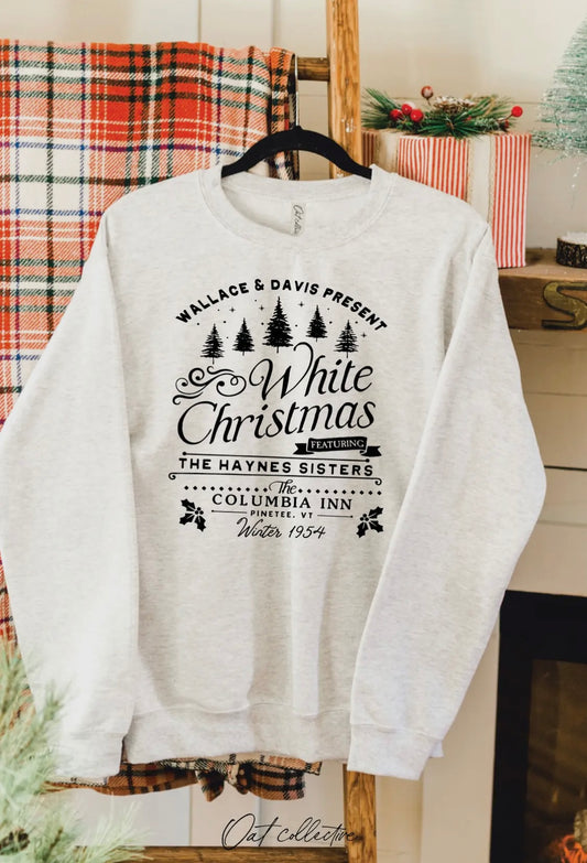 *PRE-ORDER* White Christmas Wallace + Davis Crewneck Sweatshirt