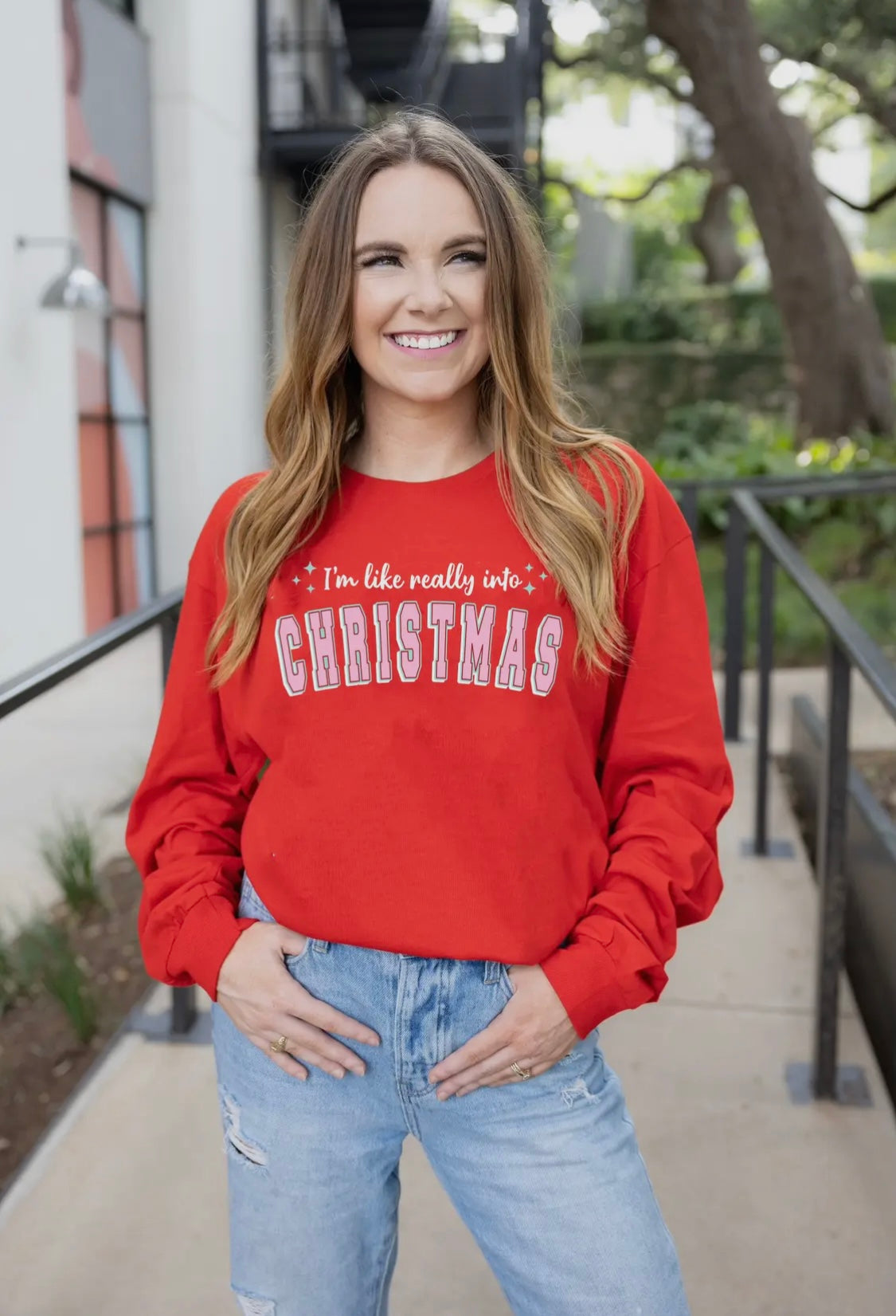 Really Into Christmas Long-sleeve