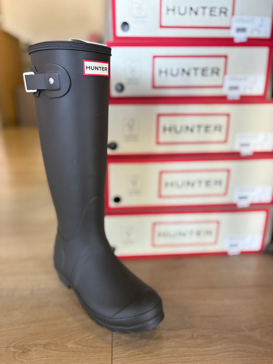 Original Tall 100% Waterproof Hunter Boot: Brown