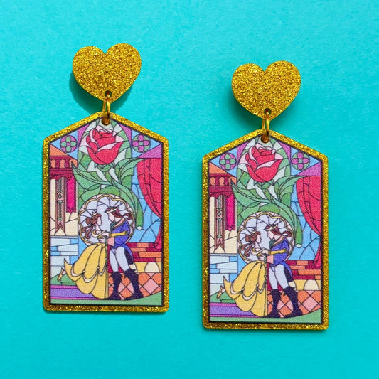 Belle & Prince Stained Window Earrings