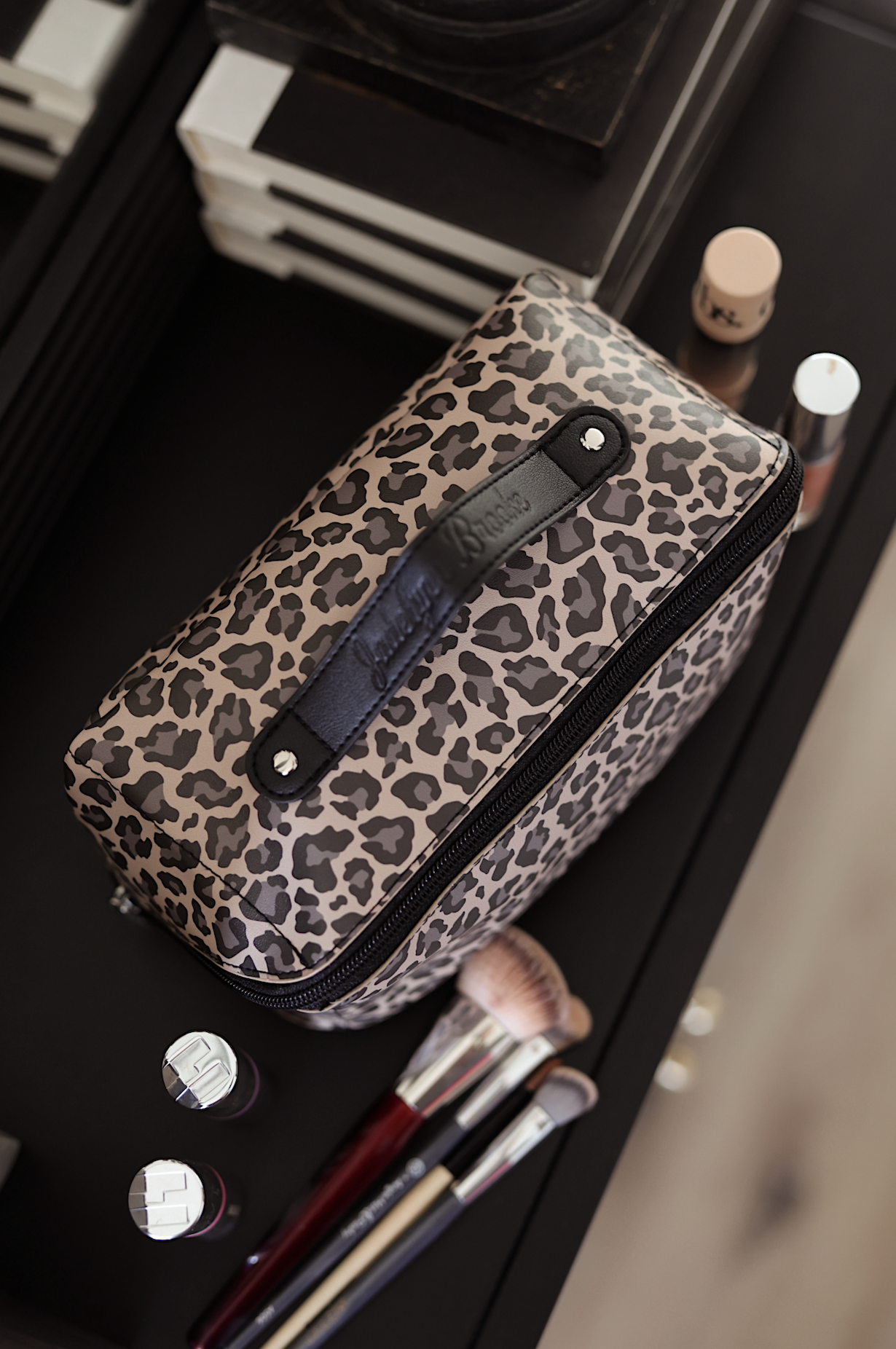 Hold-All Cosmetic Bag – Traditional Cheetah