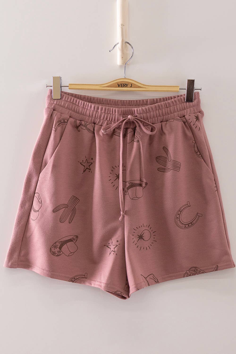 Western Babe Lounge Set: Mauve