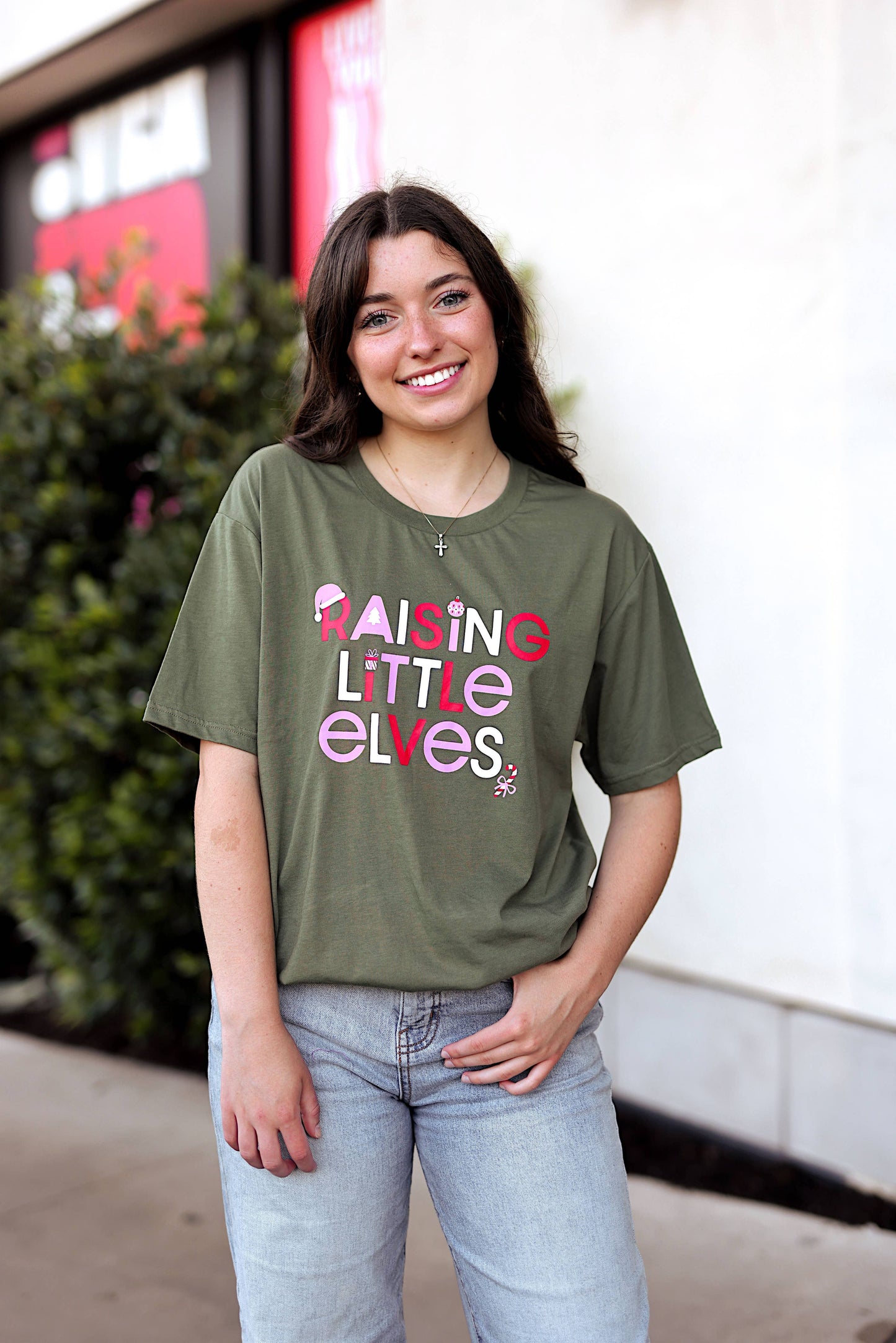 K&C Raising Little Elves - S/S (Military Green)