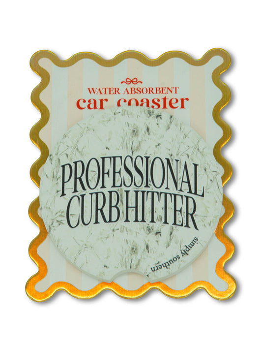 Simply Southern Car Coaster - Curb