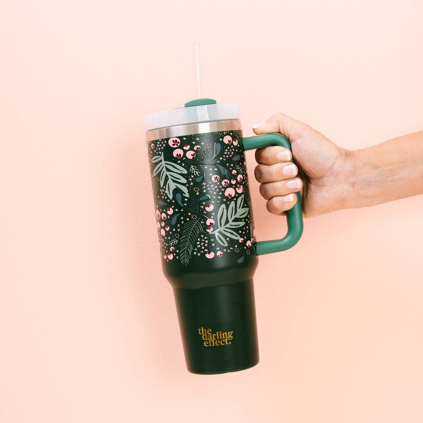 40oz Take Me Everywhere Tumbler - Jolly Sprig Green