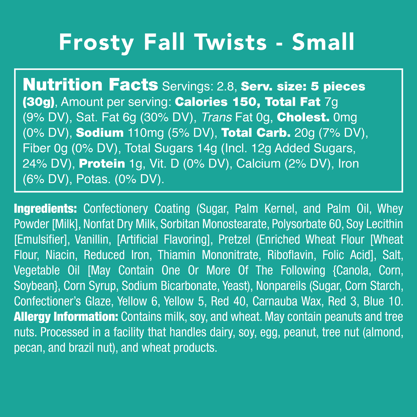 Frosty Fall Twists *AUTUMN COLLECTION*