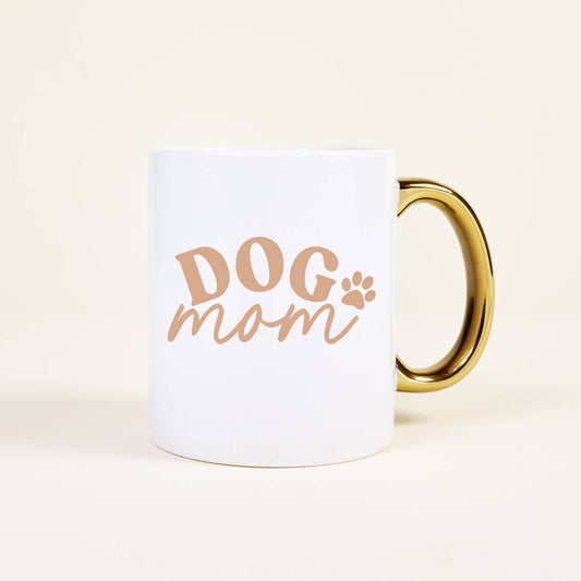 11 oz Cozy Cute Ceramic Mug–Dog Mom
