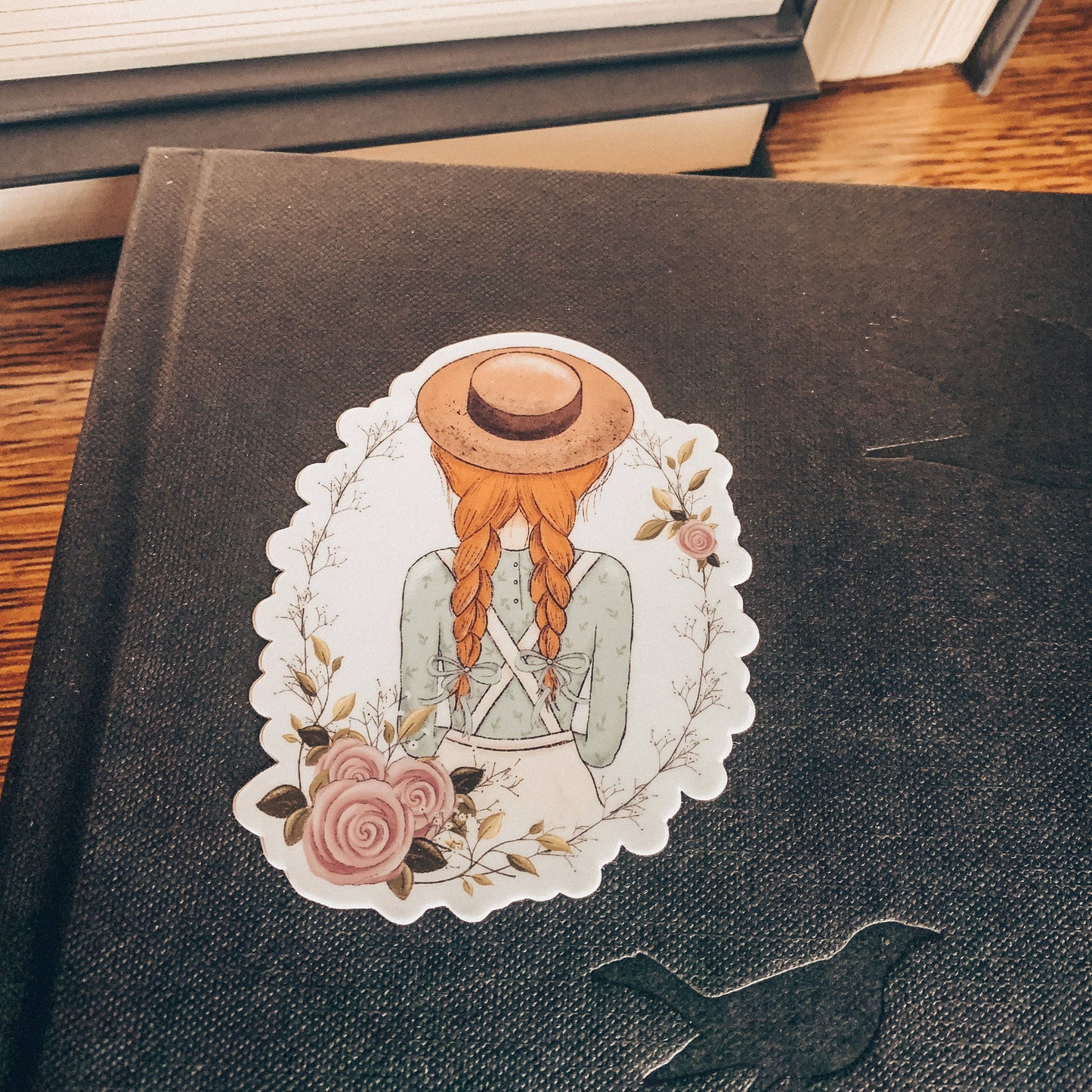 Anne of Green Gables Vinyl Watercolor Sticker