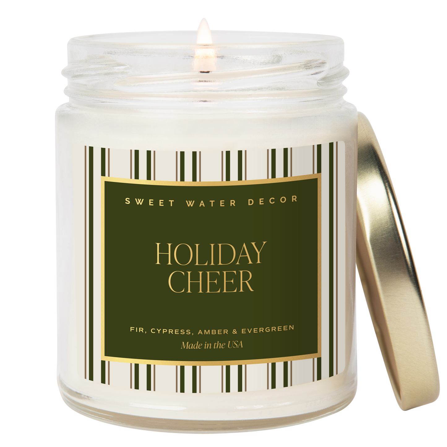 *NEW* Holiday Cheer 9 oz Soy Candle - Christmas Decor