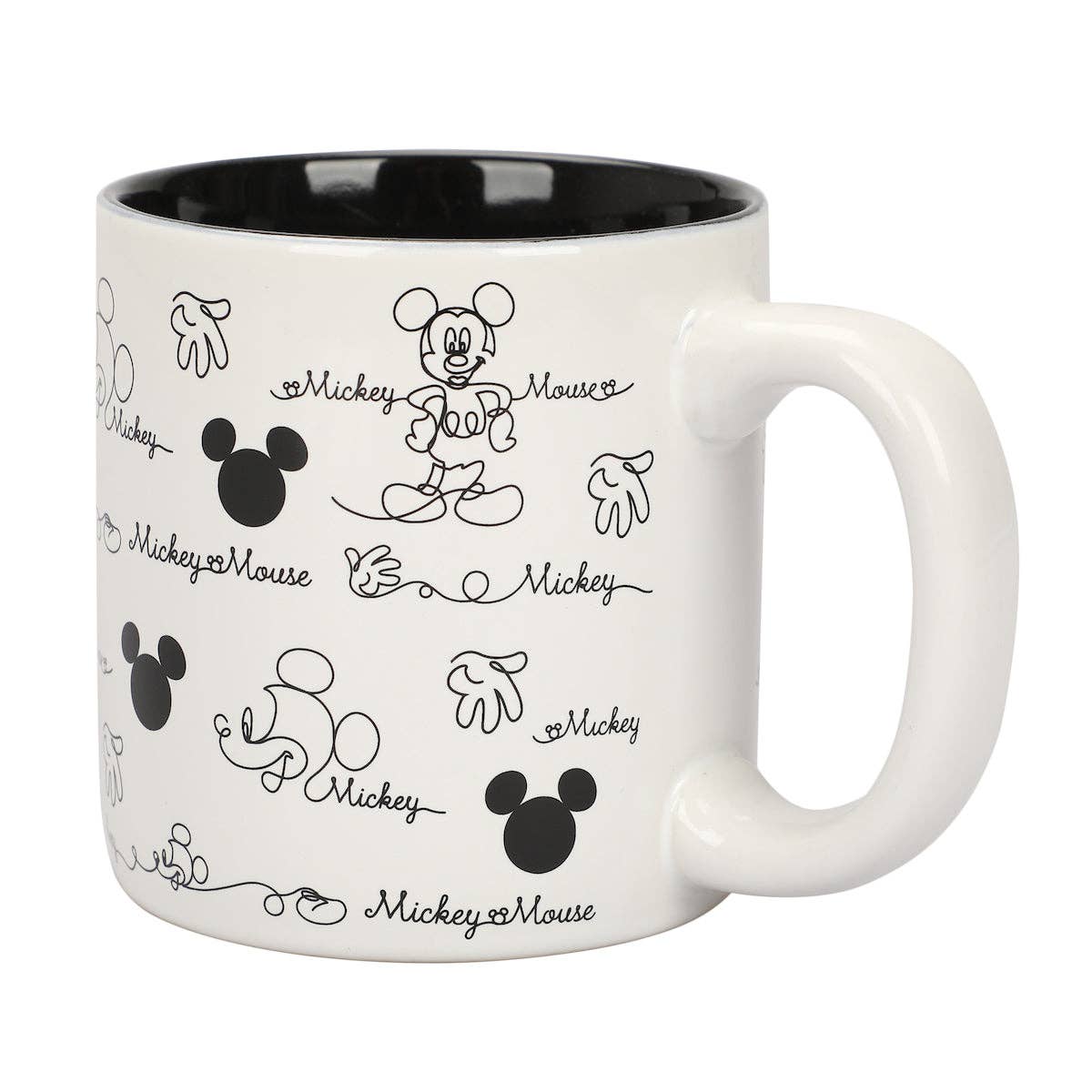 Mickey Mouse Classic Pattern 16 oz. Ceramic Mug