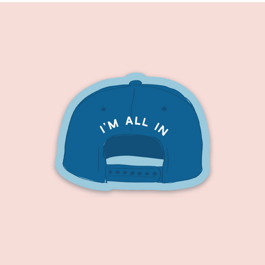 I'm All In - Luke | Gilmore Girls Mini Sticker