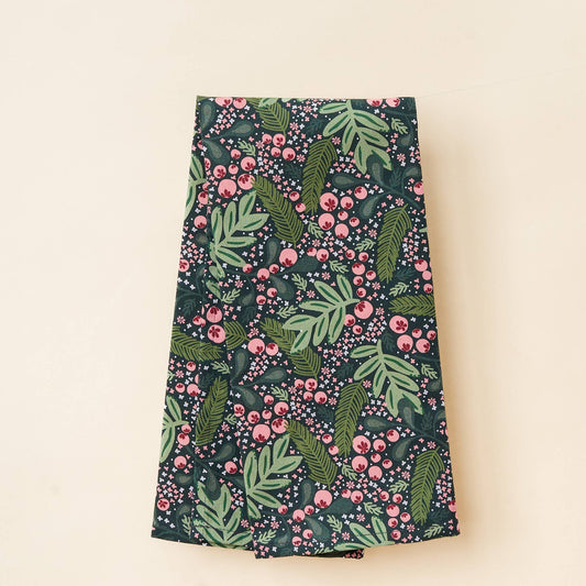 Tea Towel-Jolly Sprig Green