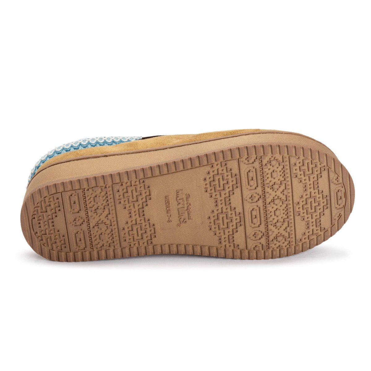 MUK LUKS Women's Cressida Platform Clog Slippers: Chestnut