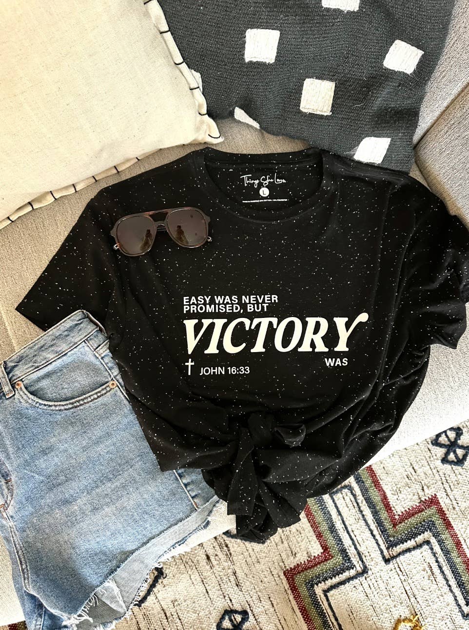 Victory was Promised - SS (Black Fleck)