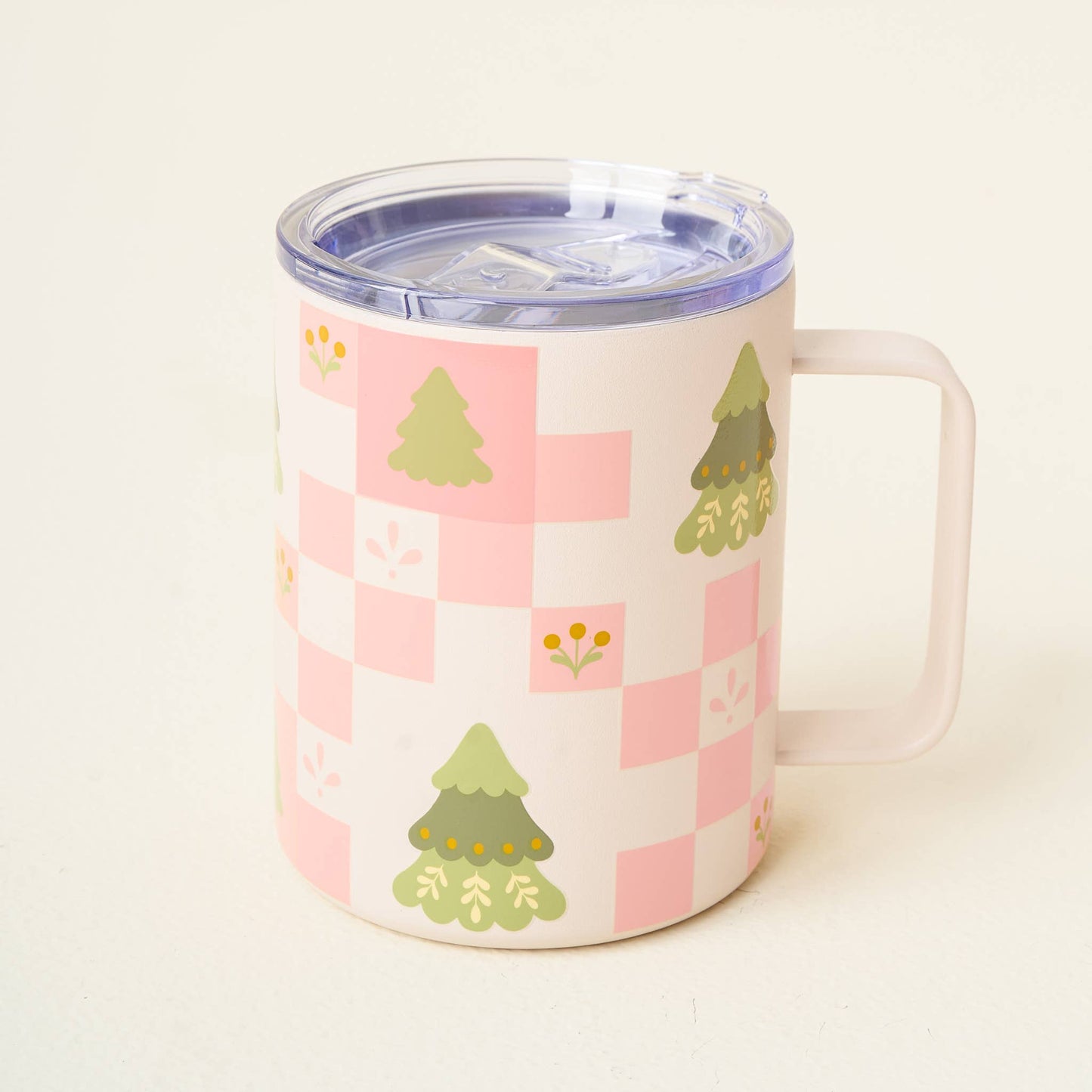 14 oz Insulated Mug-Countryside Christmas