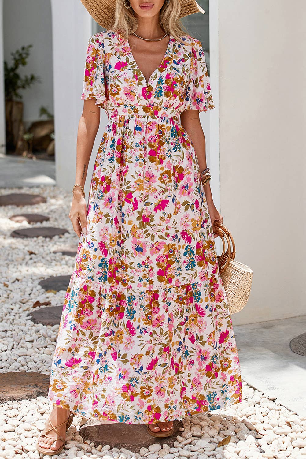Isabela Floral Maxi Dress