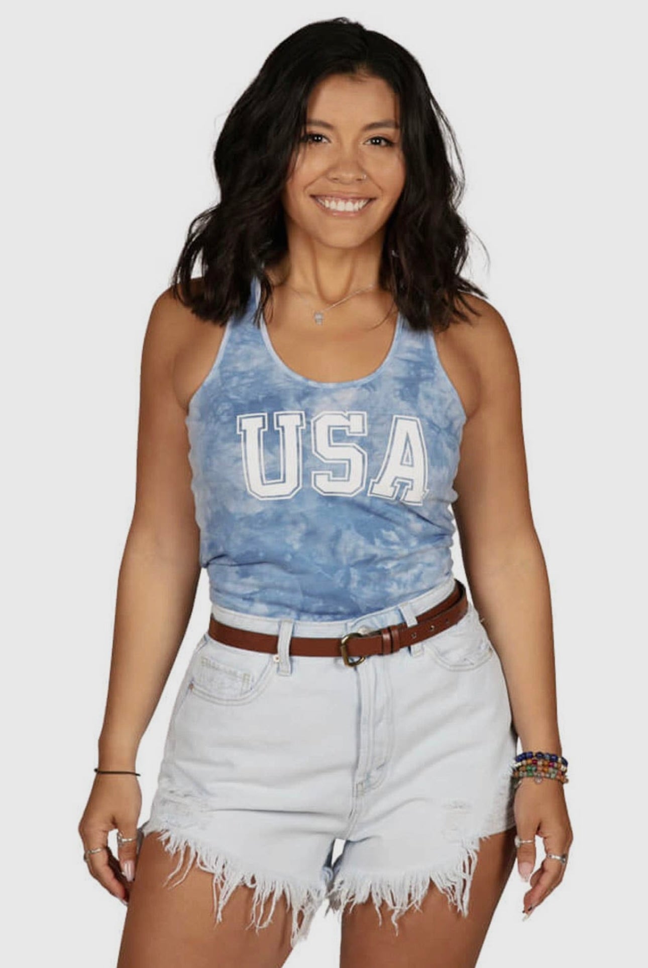 Blue Skies USA Tank