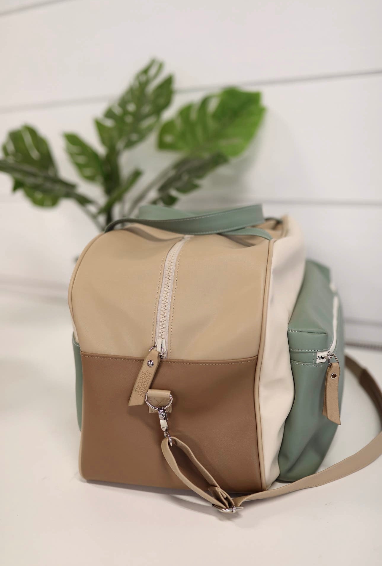 Weekender Duffle Bag - Matcha Color Block