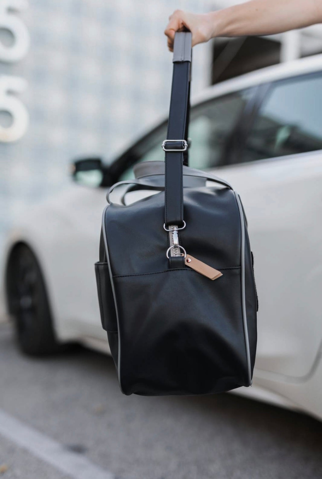 Travel Weekender Duffle Bag - Black