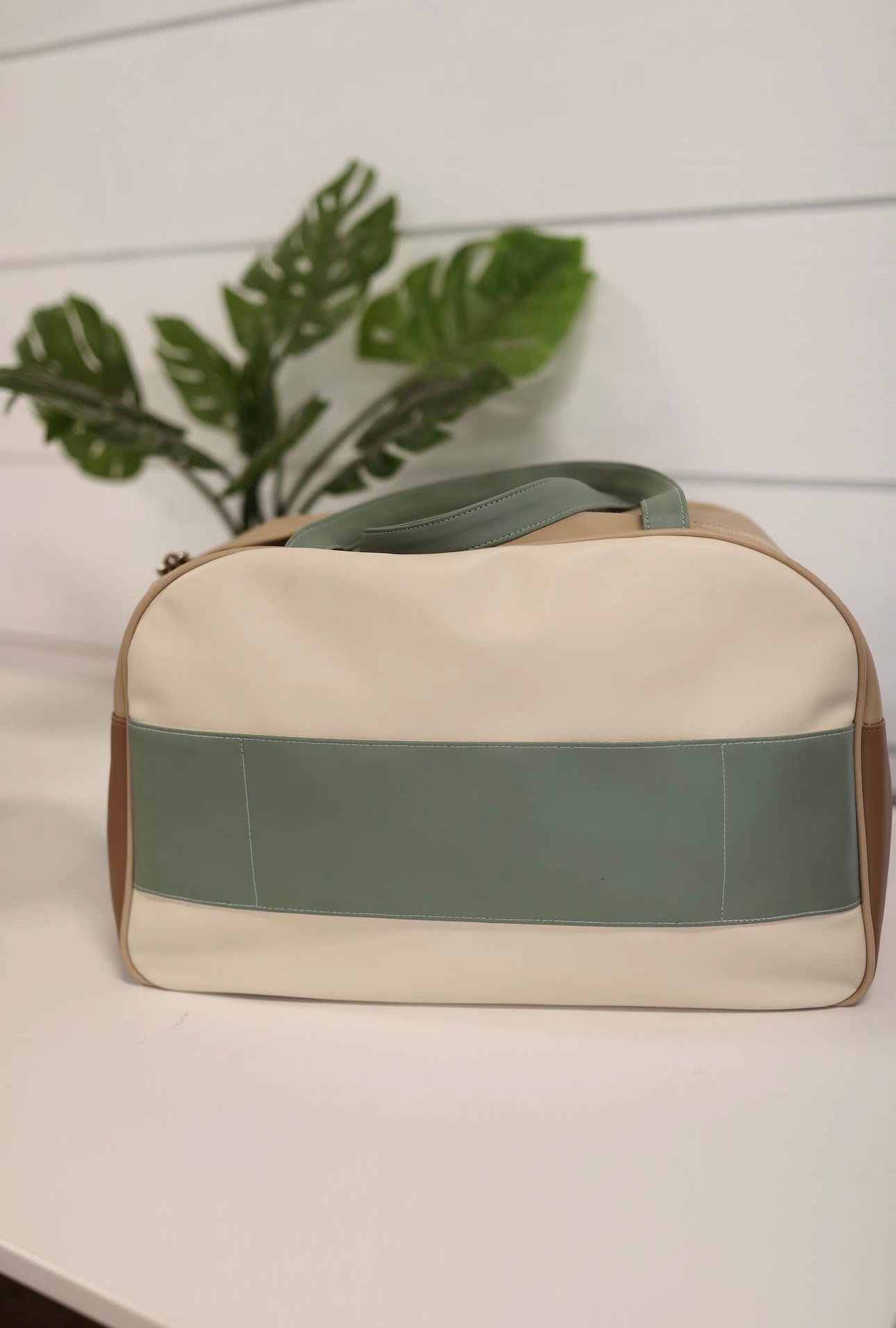 Weekender Duffle Bag - Matcha Color Block