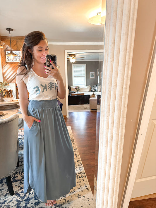 Favorite Maxi Skirt - Denim